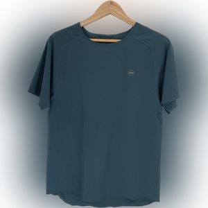 Janji Men's Medium teal athletic shirt *NWOT*